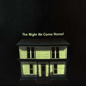 Halloween Michael Myers Glow Mask Cosplay Mini Backpack