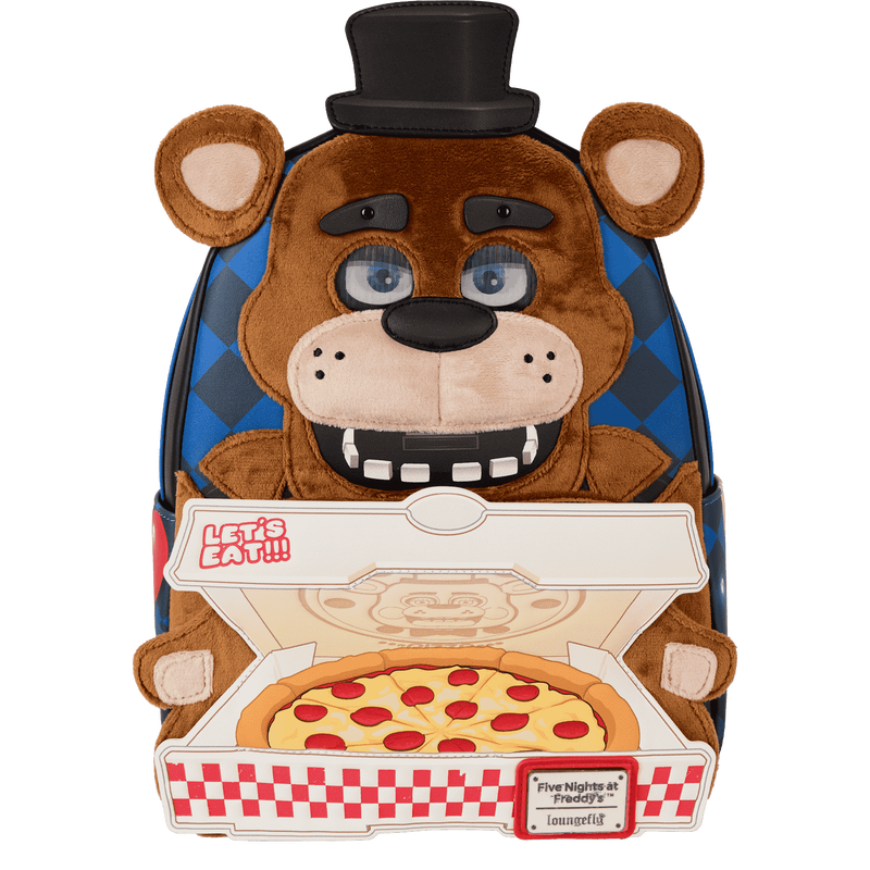 Five Nights at Freddy's Freddy Fazbear Plush Cosplay Lenticular Mini Backpack