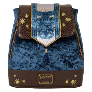 Exclusive Harry Potter Ravenclaw Banner Velvet Mini Backpack