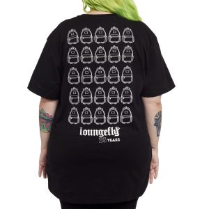 Loungefly 25th Anniversary Logo Black Unisex Tee
