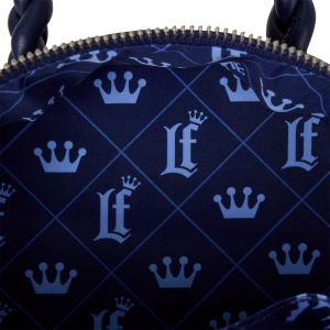 Loungefly Faux Denim Convertible Mini Backpack & Crossbody Bag