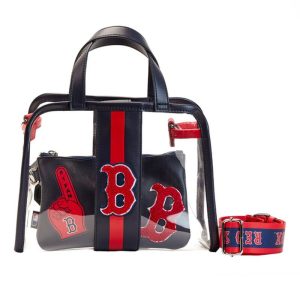 MLB Boston Red Sox Clear Tote Crossbody Stadium Bag with Pouch&nbsp;