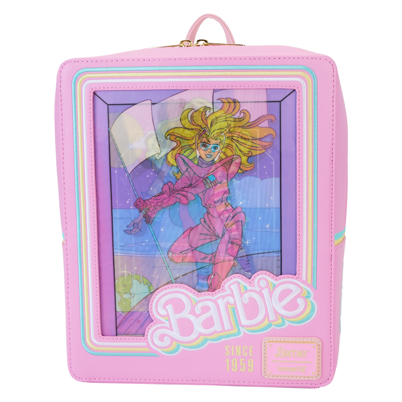 Barbie&trade; 65th Anniversary Doll Box Triple Lenticular Mini Backpack