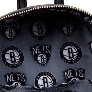 NBA Brooklyn Nets Basketball Logo Mini Backpack