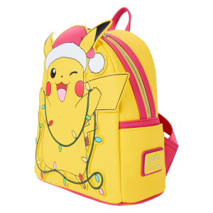 Pok&eacute;mon Santa Pikachu String Lights Light Up Mini Backpack