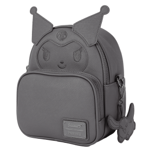 Sanrio Kuromi Monochrome Cosplay Convertible Mini Backpack & Crossbody Bag
