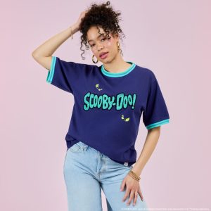 Scooby-Doo&trade; & Shaggy Glow Unisex Ringer Tee