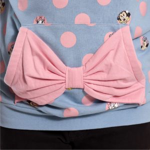 Minnie Mouse Pastel Polka Dot Unisex Hoodie