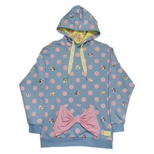 Minnie Mouse Pastel Polka Dot Unisex Hoodie