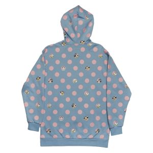 Minnie Mouse Pastel Polka Dot Unisex Hoodie