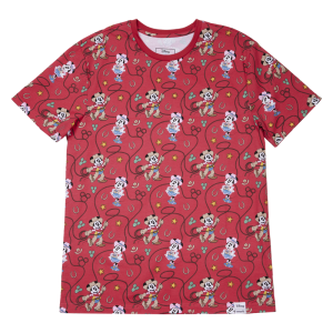 Western Mickey & Minnie Lasso All-Over Print Unisex Tee&nbsp;