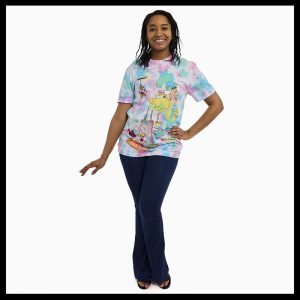 Alice in Wonderland Unbirthday Tie-Dye Unisex Tee