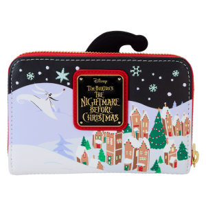The Nightmare Before Christmas Town Carousel Zip Around Wallet