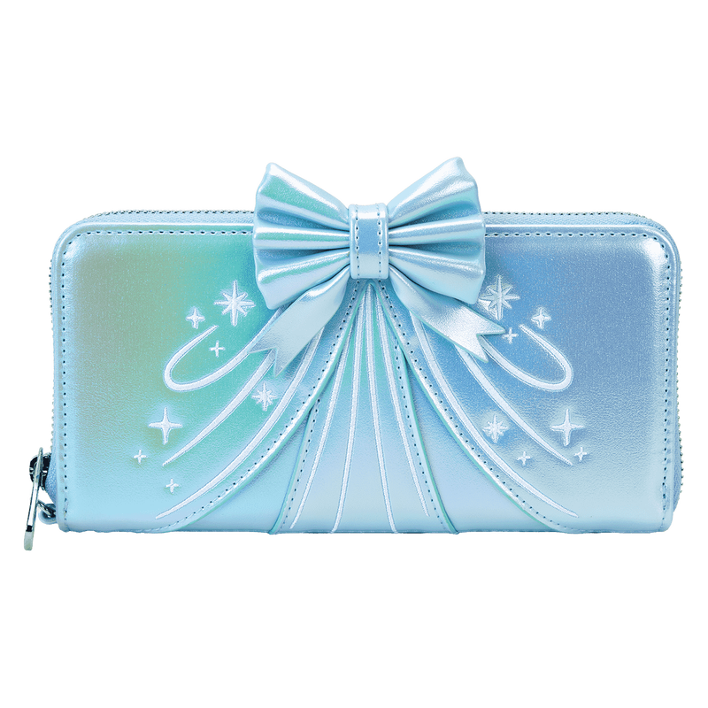 Cinderella Exclusive 75th Anniversary Shiny Series Iridescent Cosplay Wristlet Wallet